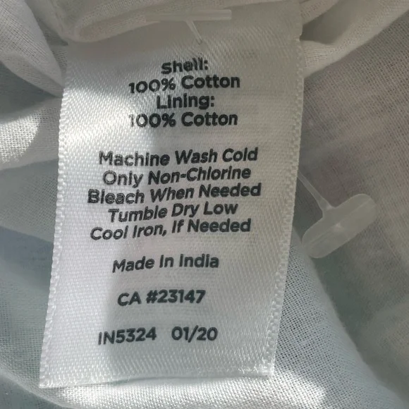 Talbots Cotton Blue/Green Plaid Shell.. like new .. Lg.. - Picture 4 of 8